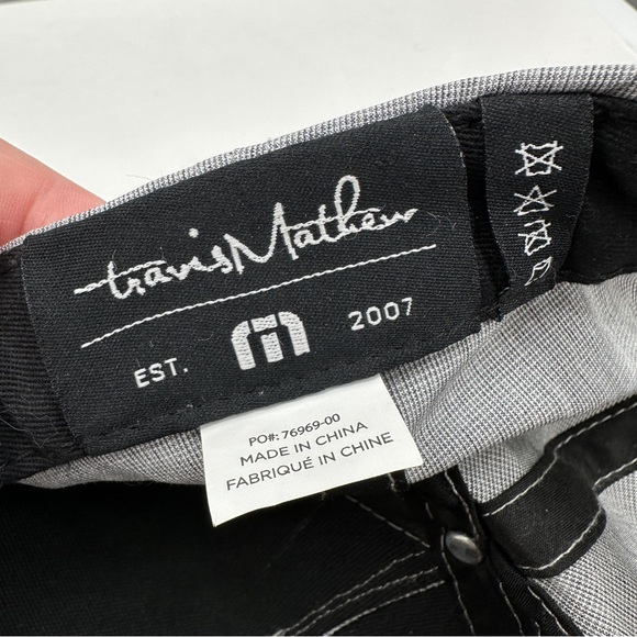 Travis Mathew Golf Snapback Hat Cap Bahamas Gray Raised Embroidered Logo 7696900 - Picture 12 of 16